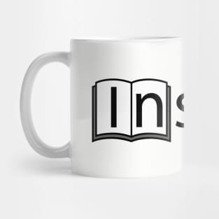 Insight being insightful typography design Mug